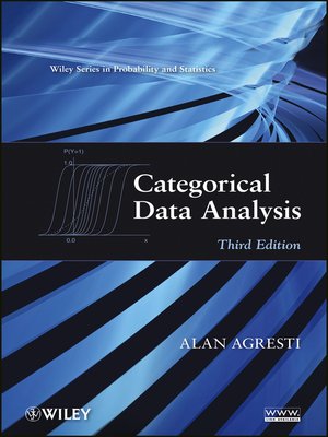 cover image of Categorical Data Analysis